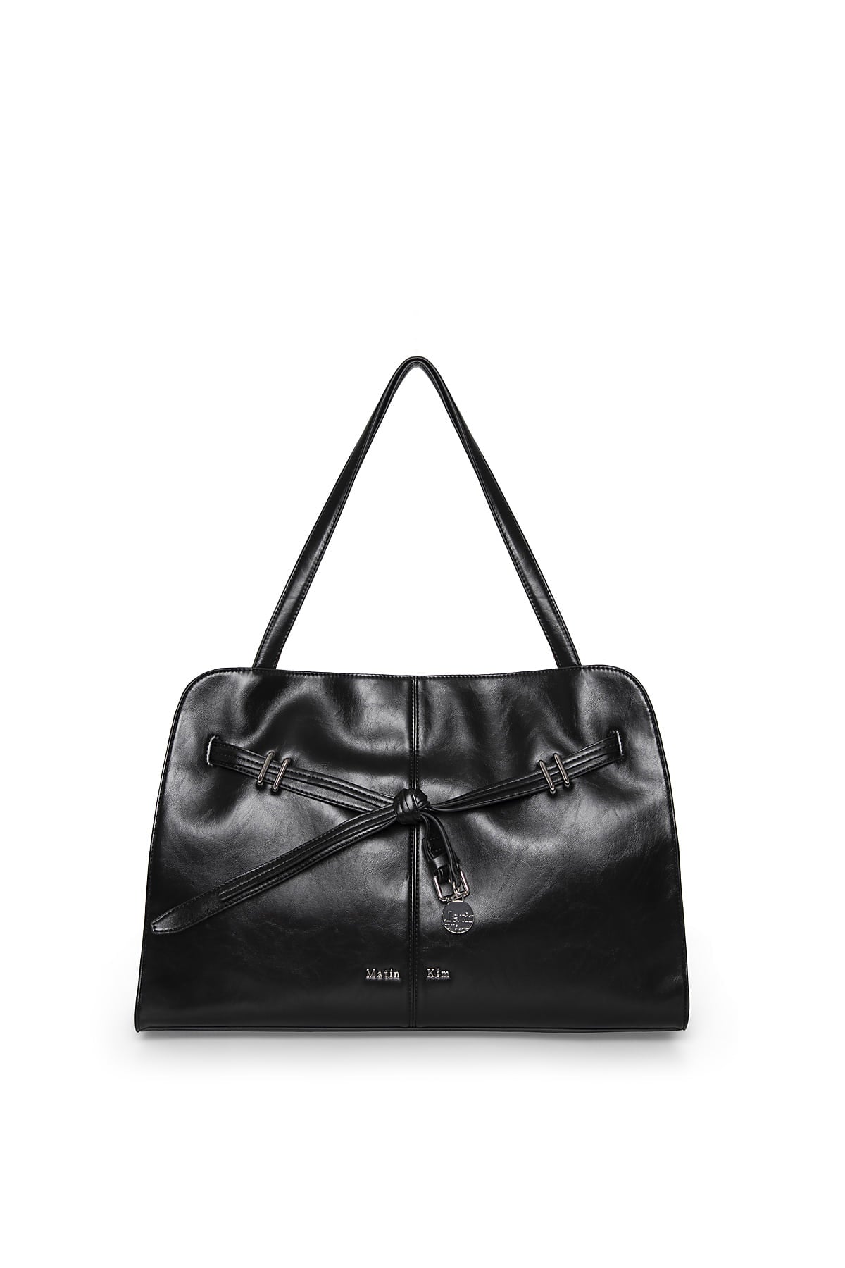 Matinkim Drop Tail Mellow Big Shoulder Bag IN Black