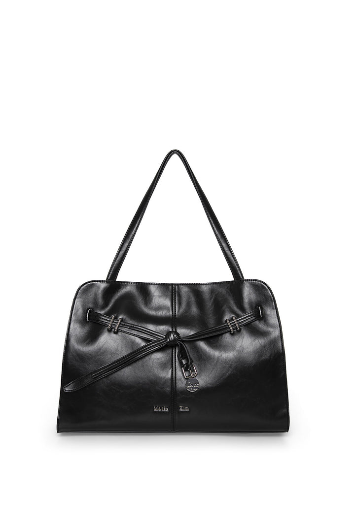 Matinkim Drop Tail Mellow Big Shoulder Bag IN Black