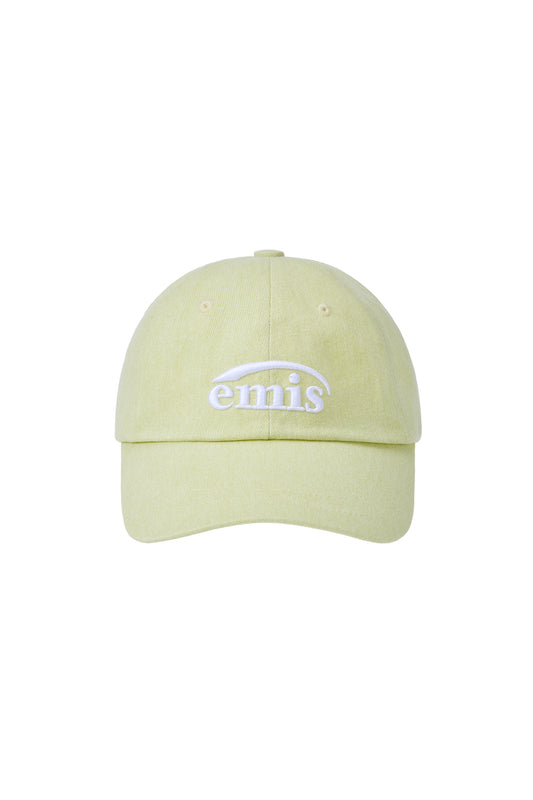 NEW LOGO PIGMENT BALL CAP-LIME
