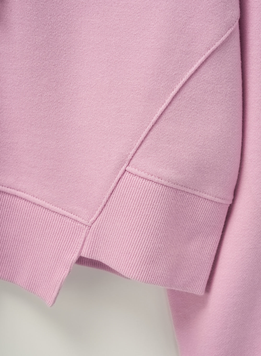 [satur] (W) Dublin Crop Hood T-shirt - Pink