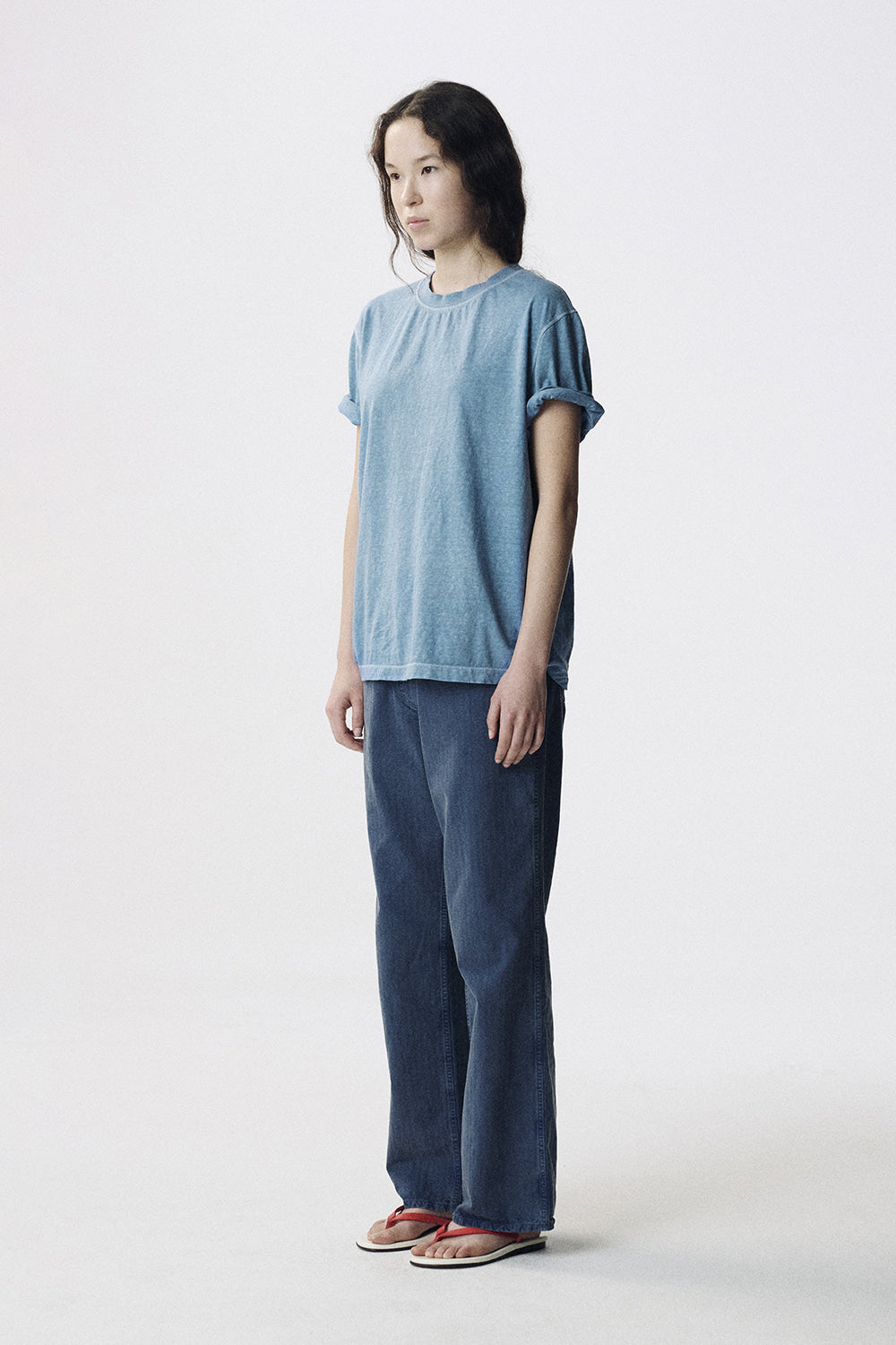 Nothing Written Sunwashed t-shirt (Washed blue)