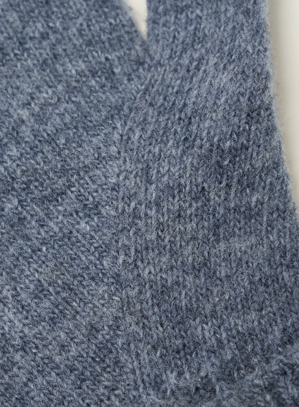 [satur] Basic Knit Glove - Deep Blue