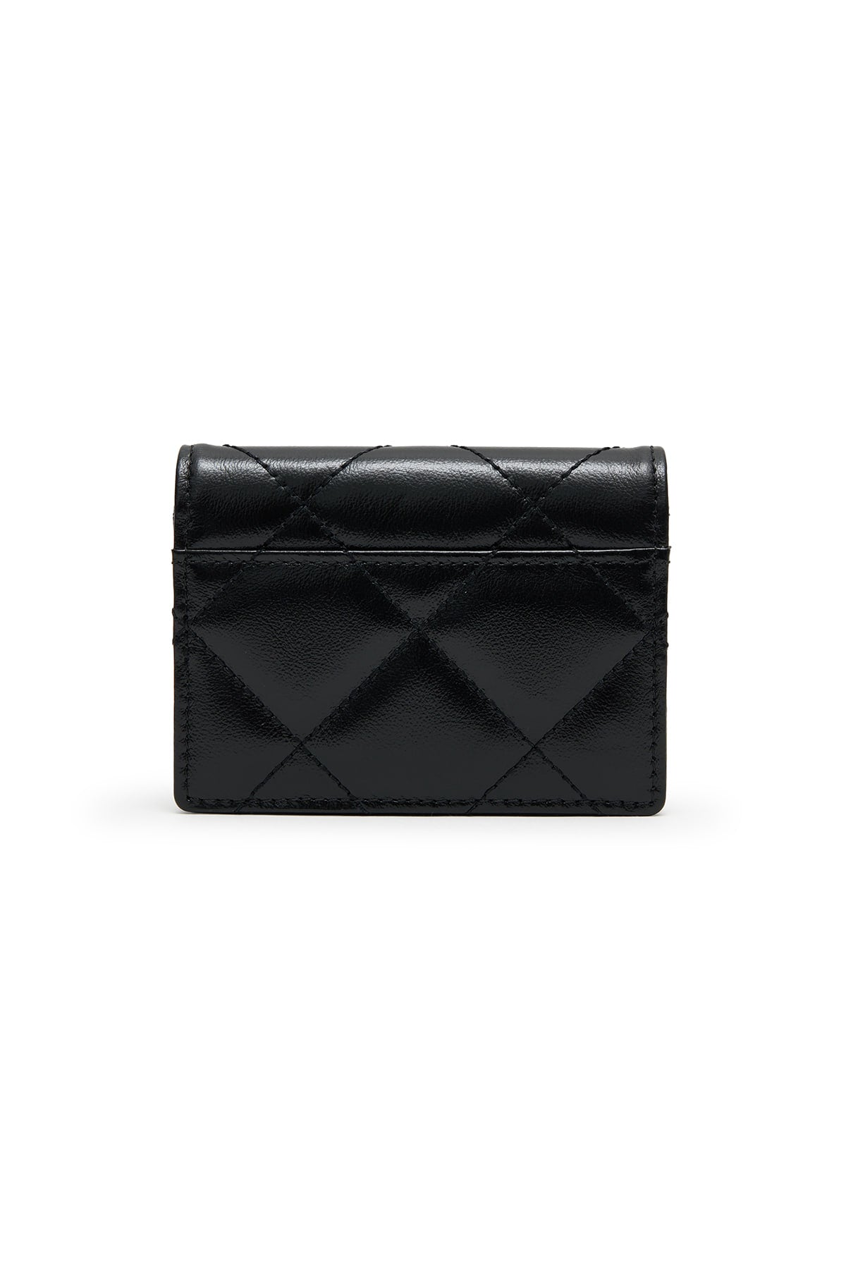 Matinkim Puff Quilt Wallet IN Black