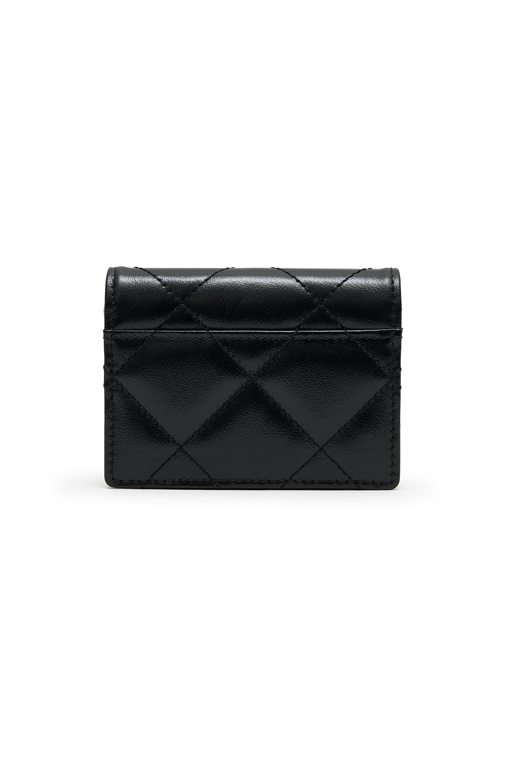 Matinkim Puff Quilt Wallet IN Black