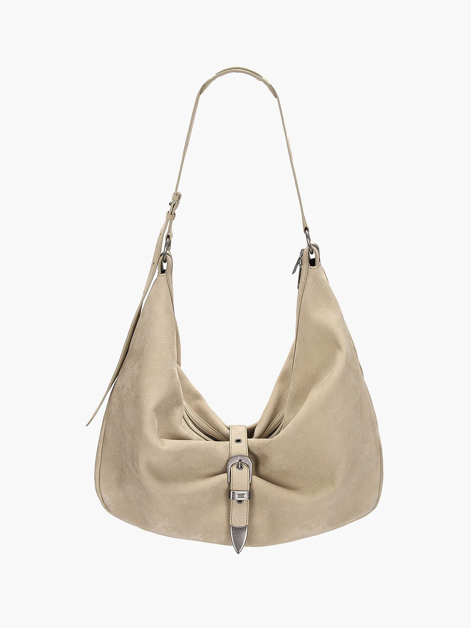 Margesherwood Belted Hobo nude nubuck