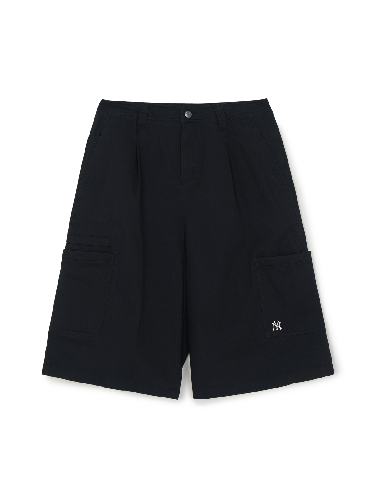 Mlb Washed Cotton Pin-Tuck Cargo Bermuda Shorts
