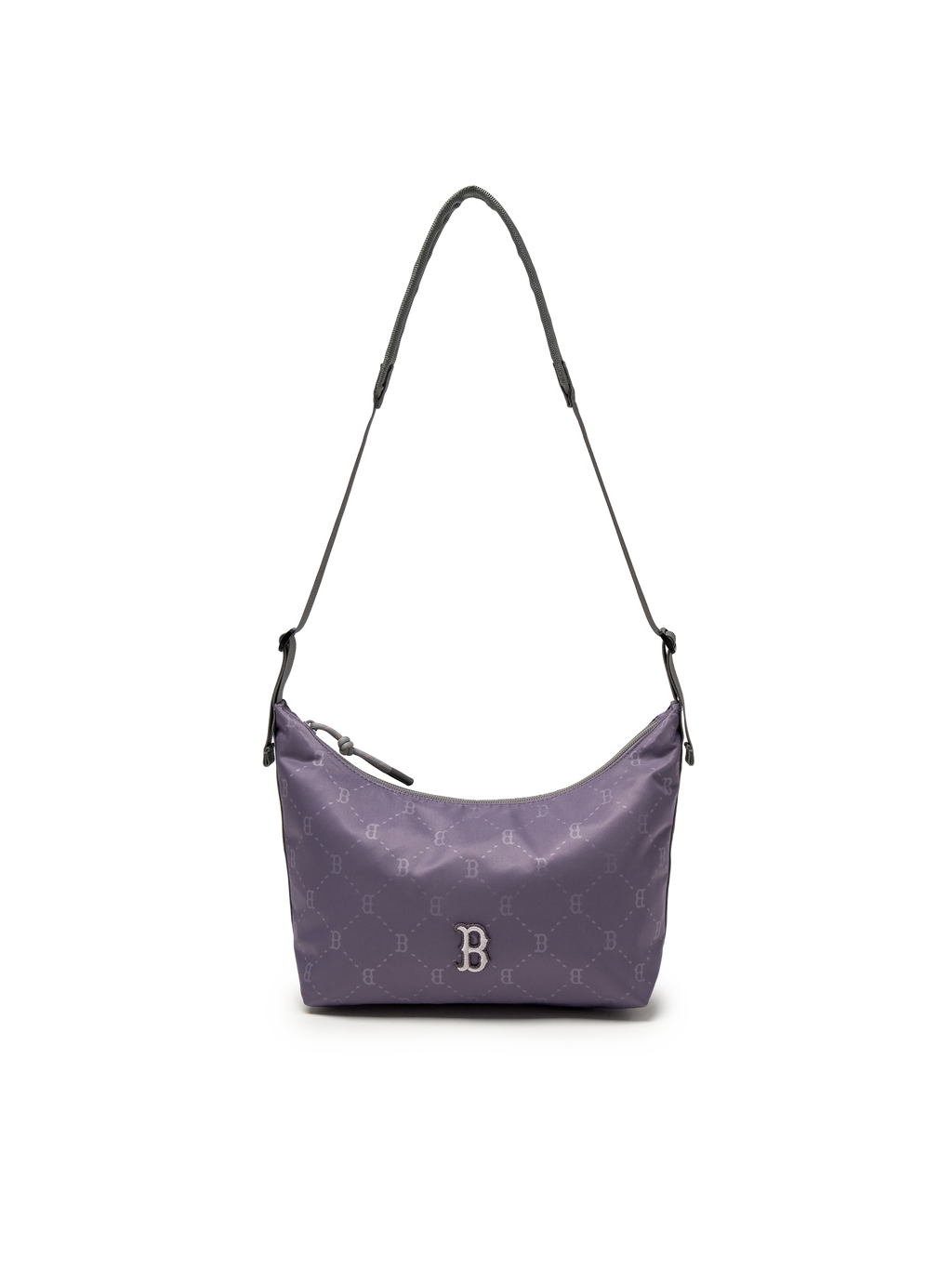 MLB Korea Dia Monogram Sportive Hobo Bag