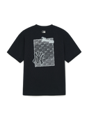 MLB Korea Vintage Denimlike Monotive Over Fit T-shirt