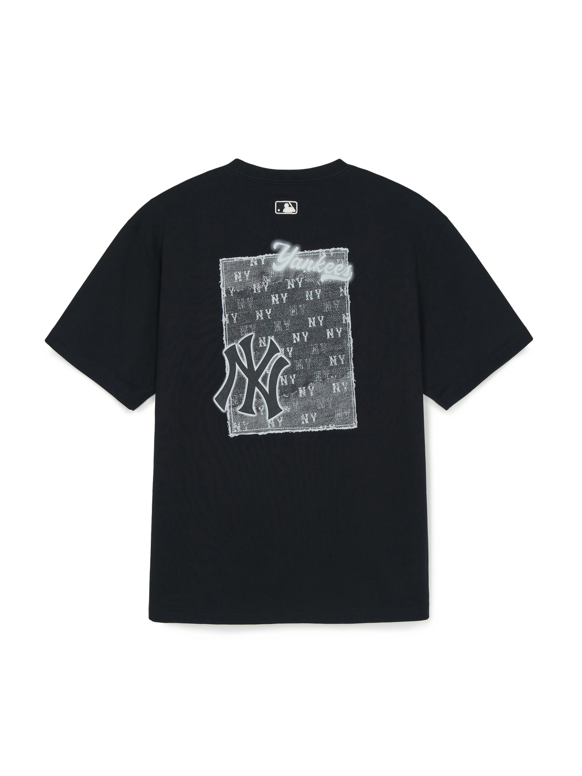 Mlb Vintage Denimlike Monotive Over Fit T-shirt