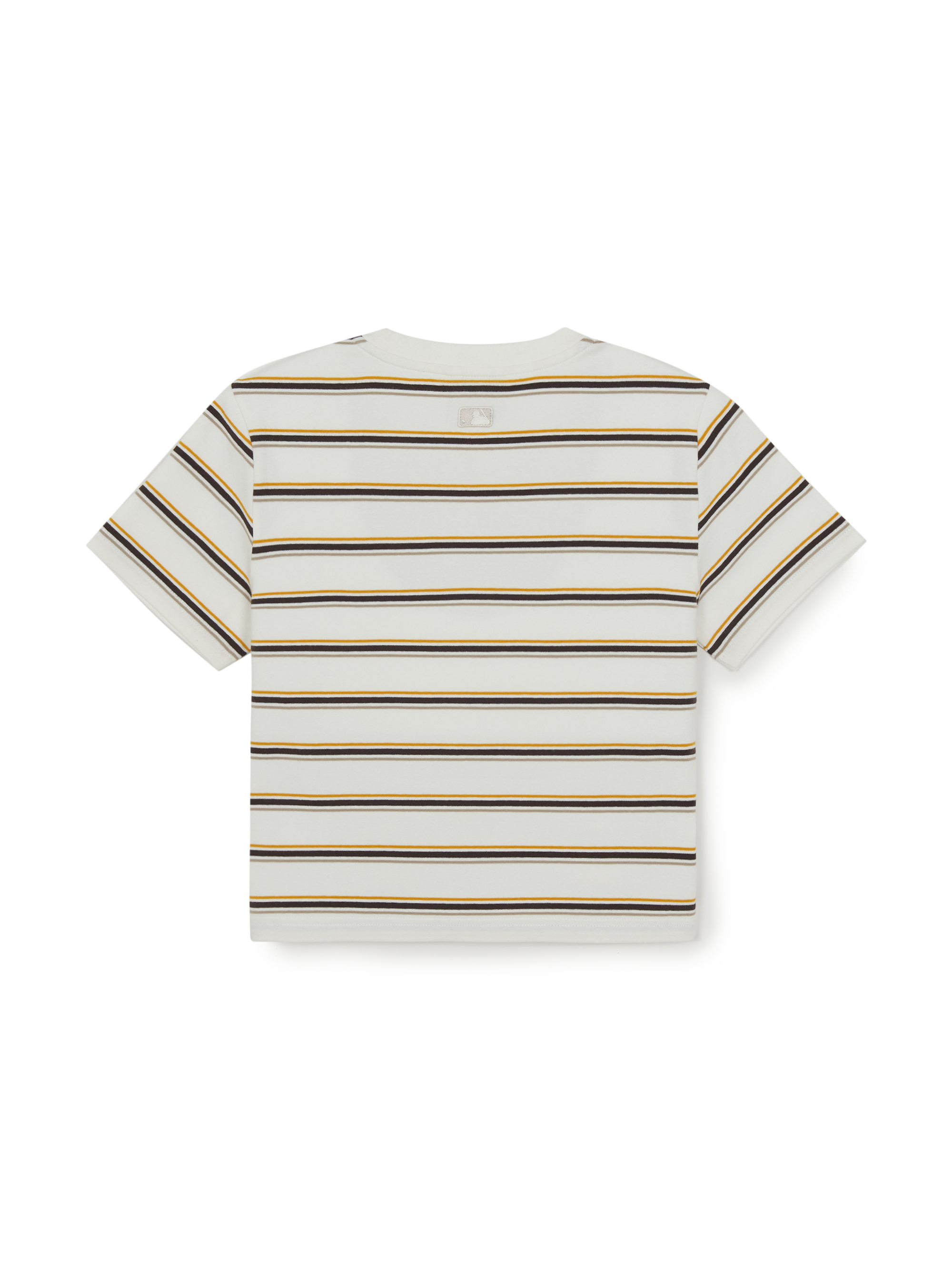 MLB Korea Women's Sportive Stripe Crop T-Shirts