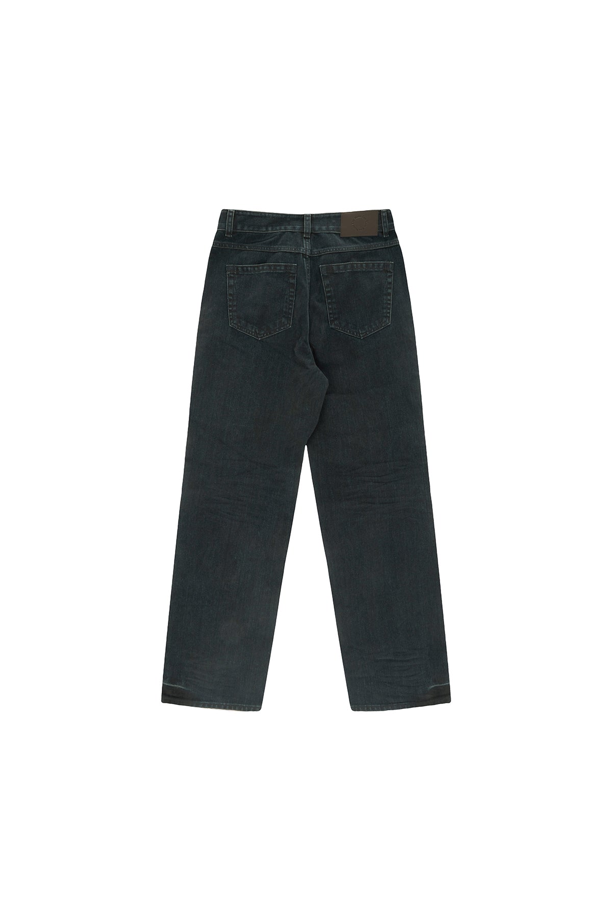 [matinkim] VINTAGE VELVET DENIM PANTS FOR MEN IN BLUE
