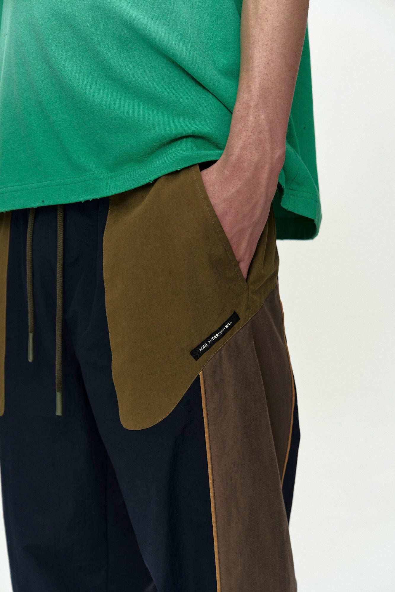 Andersson Bell Unisex Color Block Nylon Track Pants