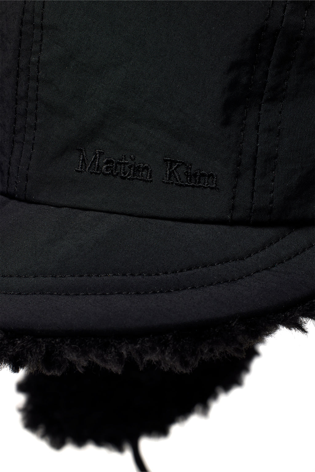 [matinkim] MATIN REVERSIBLE TROOPER HAT IN BLACK