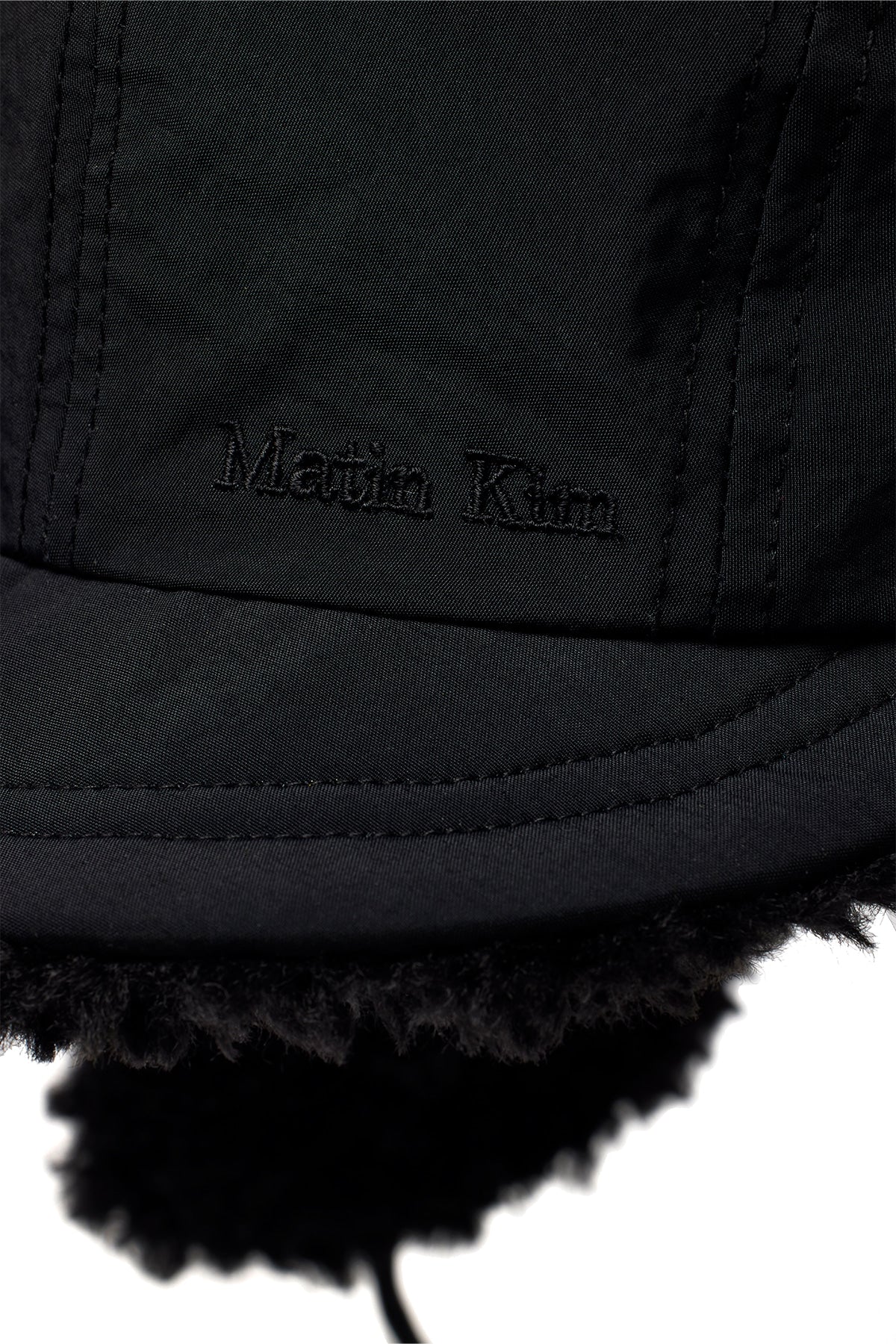 [matinkim] MATIN REVERSIBLE TROOPER HAT IN BLACK