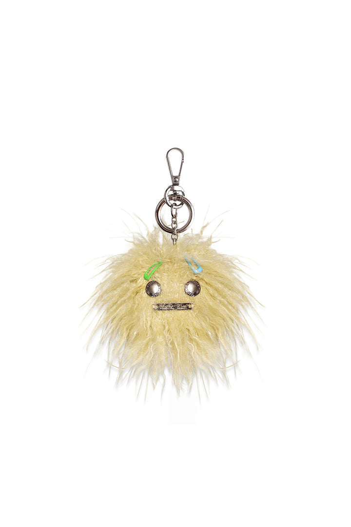 Matinkim Oddball Fur Keyring In Lime