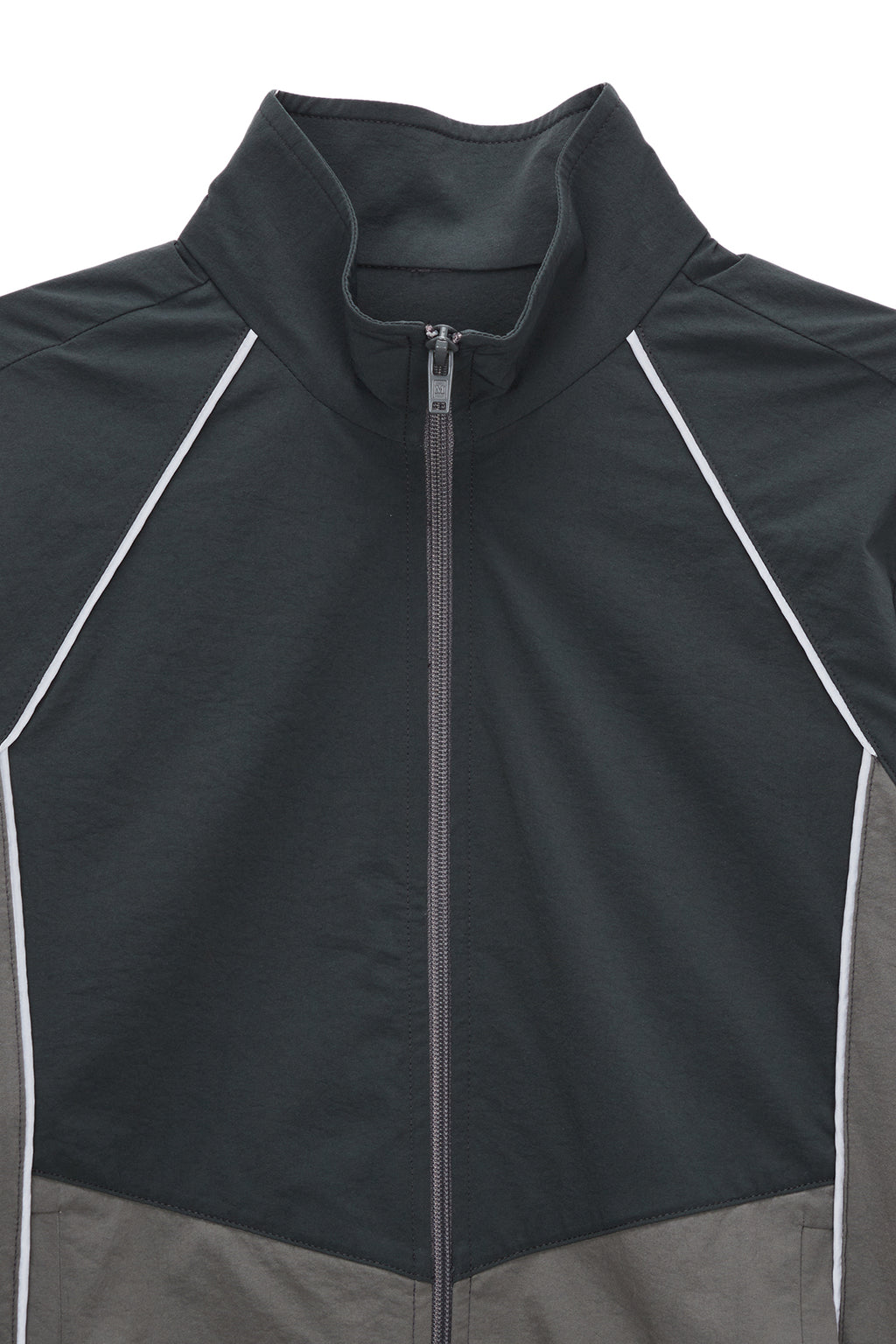 Matinkim Piping Track Jumper For Women IN Dark Green
