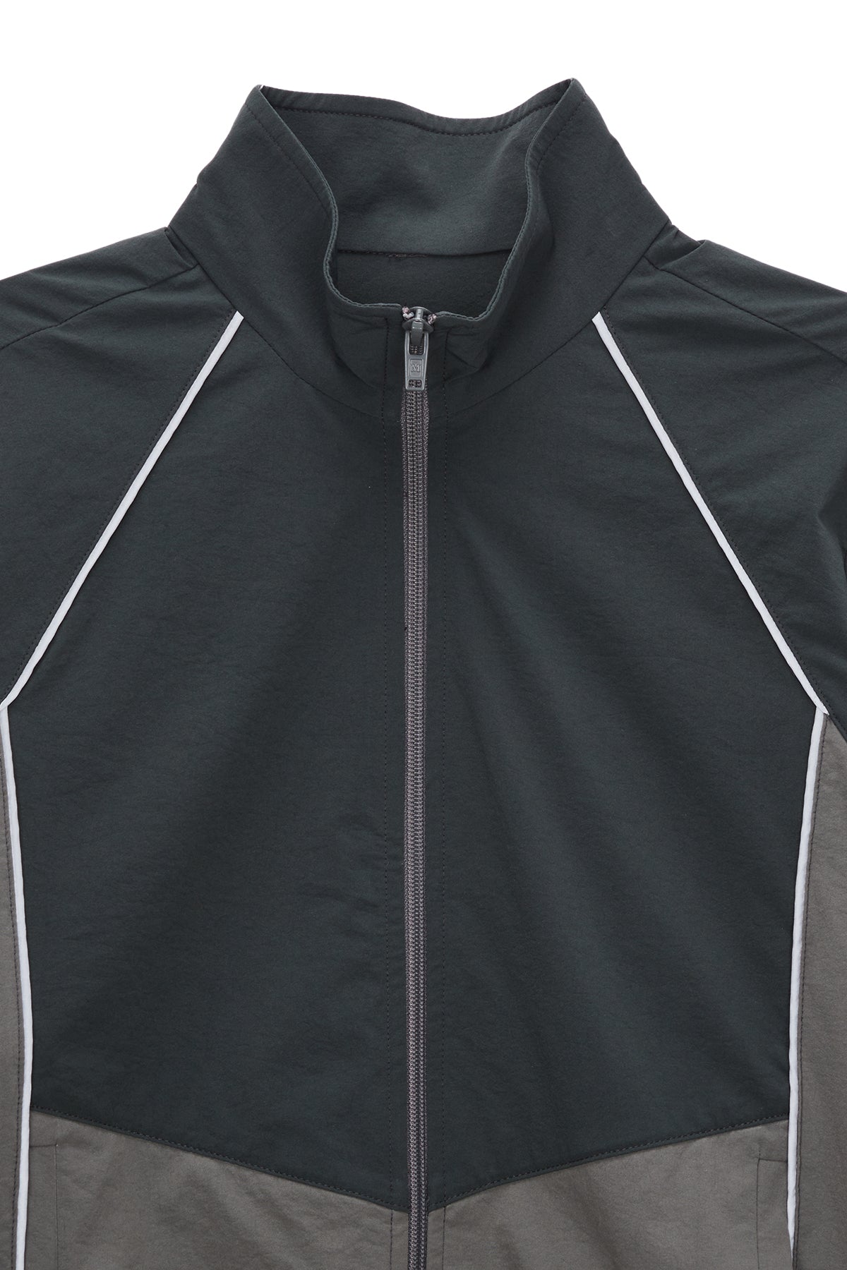 Matinkim Piping Track Jumper For Women IN Dark Green