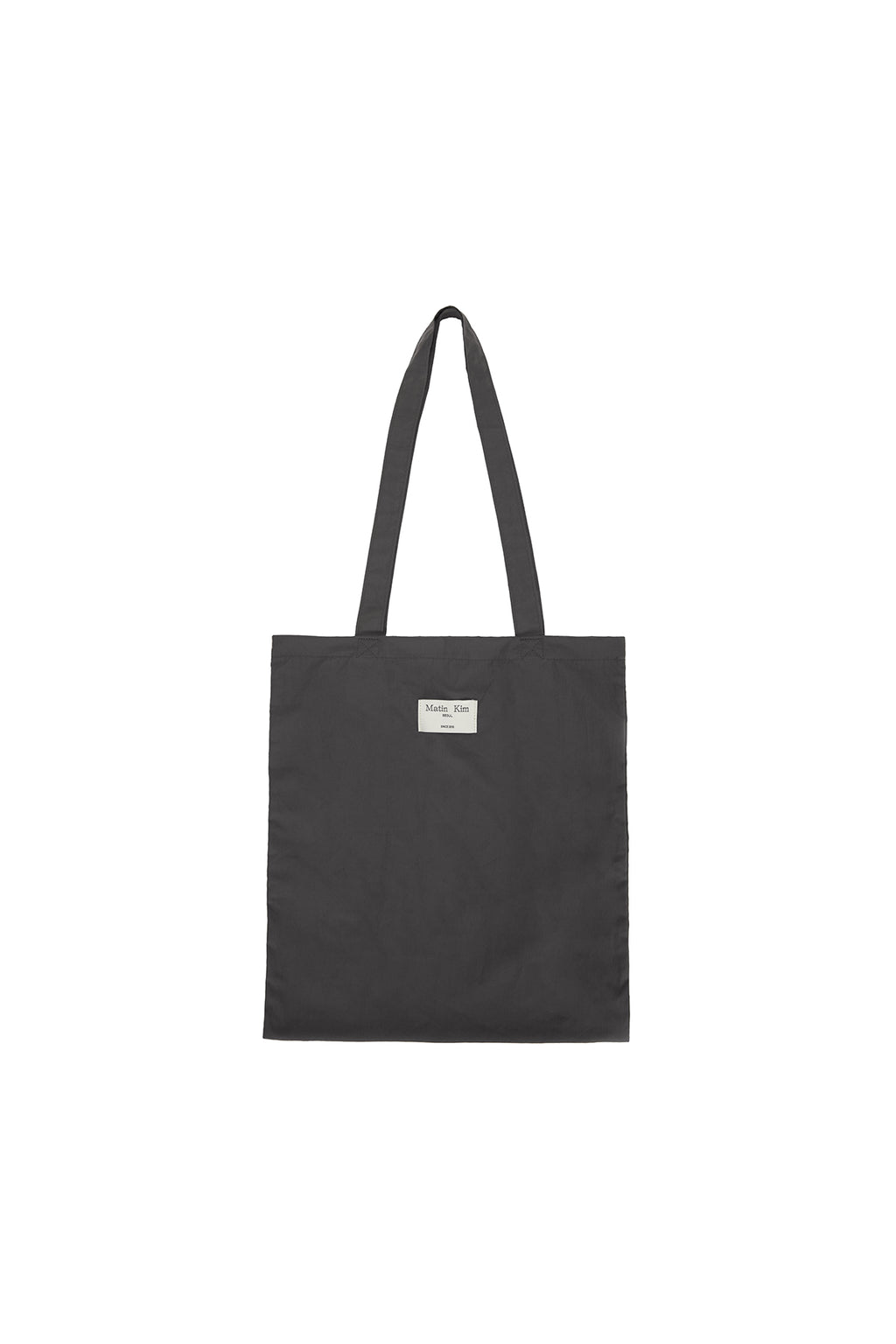 [matinkim] MATIN POPPIN ECOBAG IN CHARCOAL