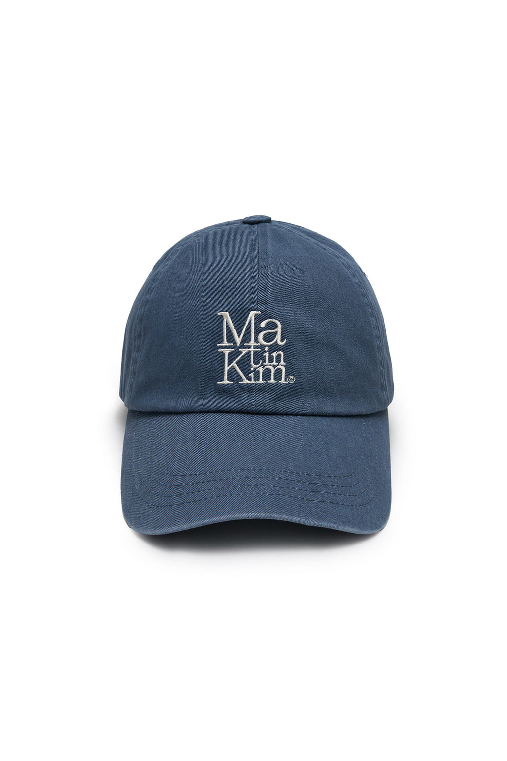 Matinkim Matin Kim Matin Block Logo Ball Cap IN Smoke Blue