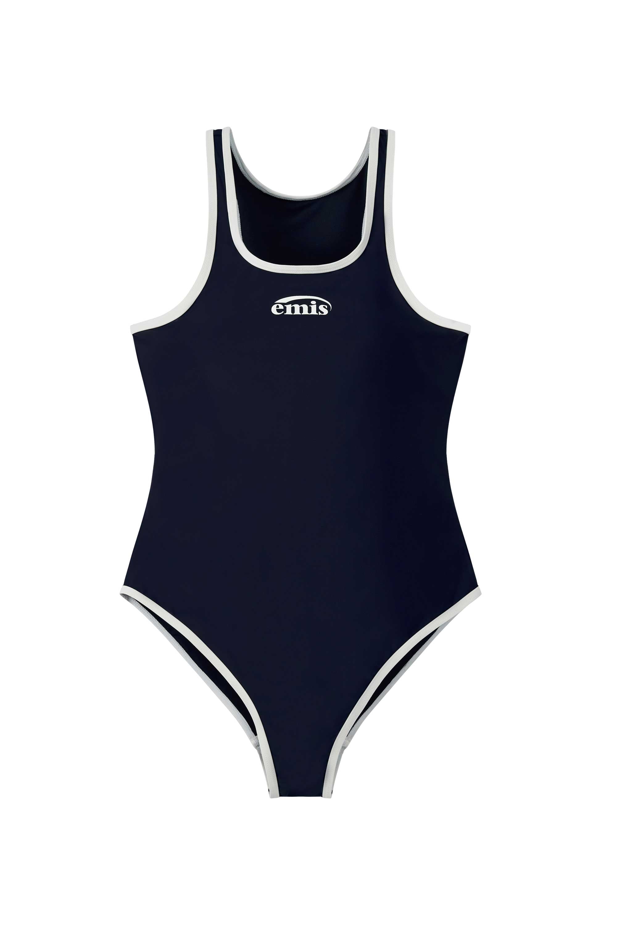 RACER BACK SWIMSUIT-NAVY