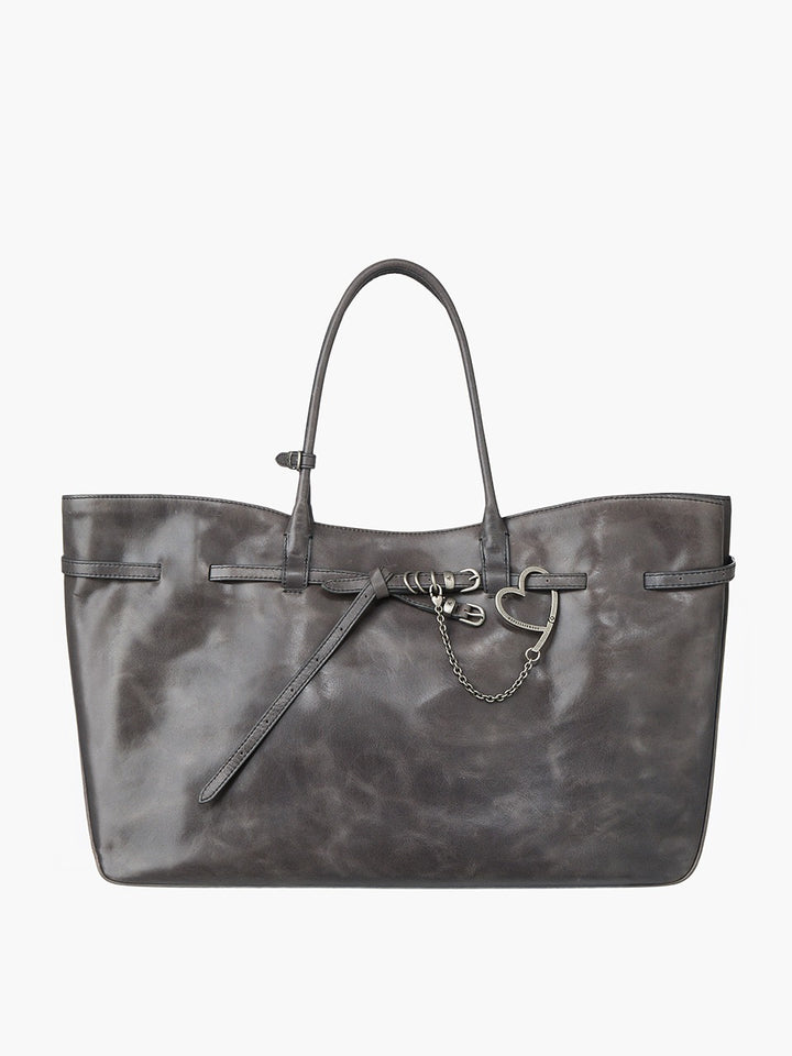 Margesherwood Grandma Used Bag XL mauve pull-up