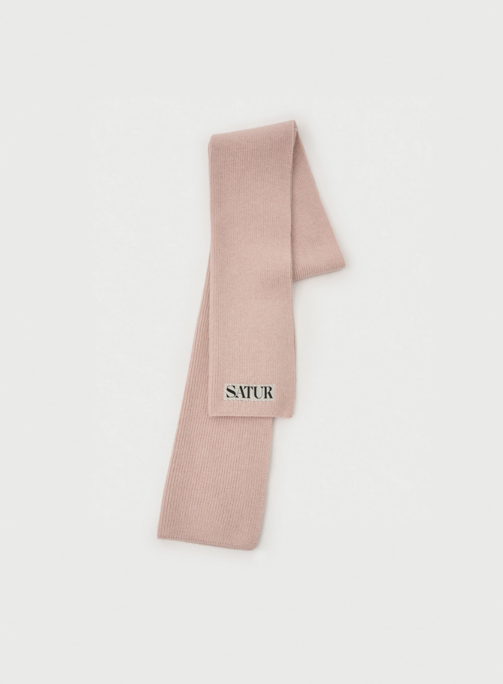 [satur] Verona Knit Muffler - Light Pink