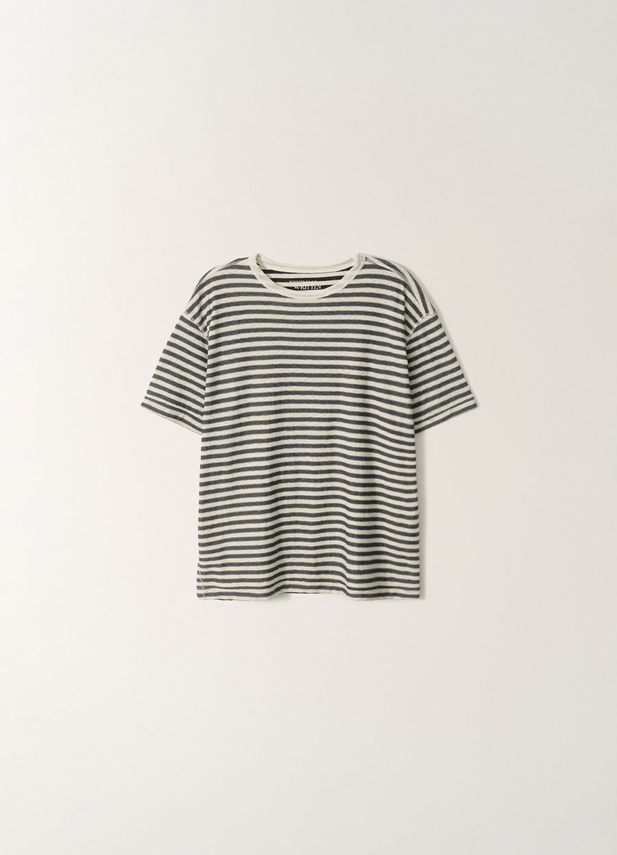 Nothing Written Stripe cotton t-shirt (Stripe, W)