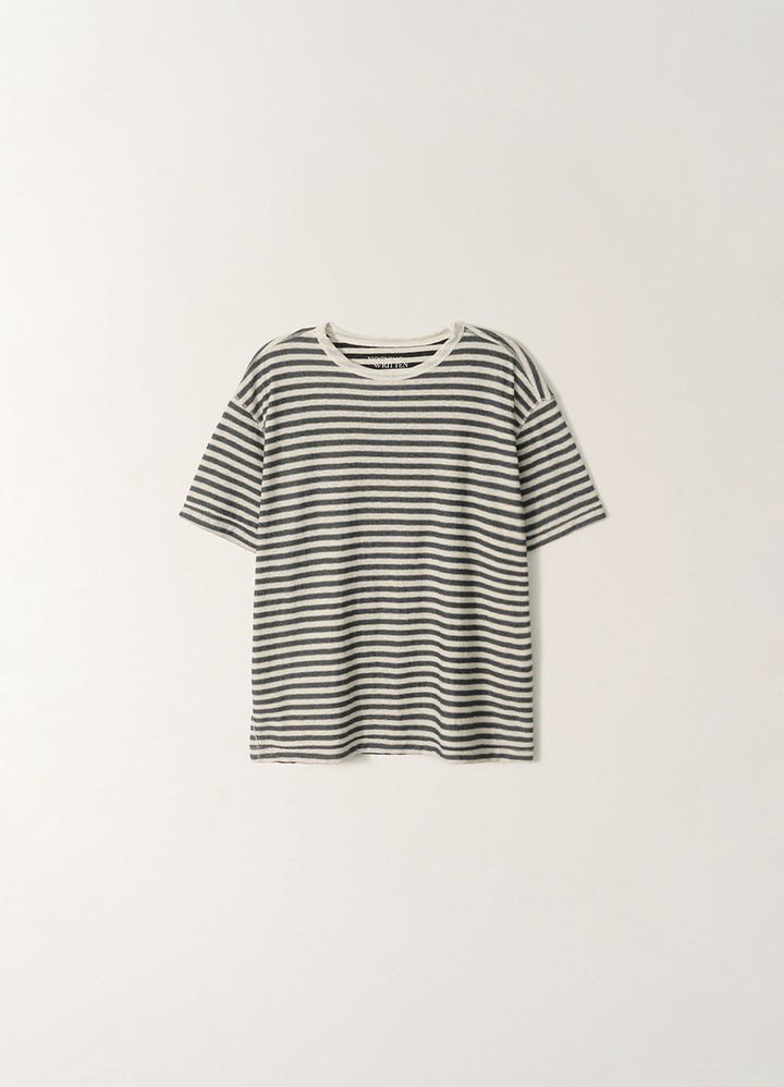 Nothing Written Stripe cotton t-shirt (Stripe, W)