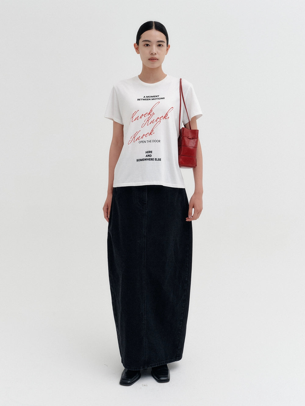 EENK Graphic Print T-shirt - White