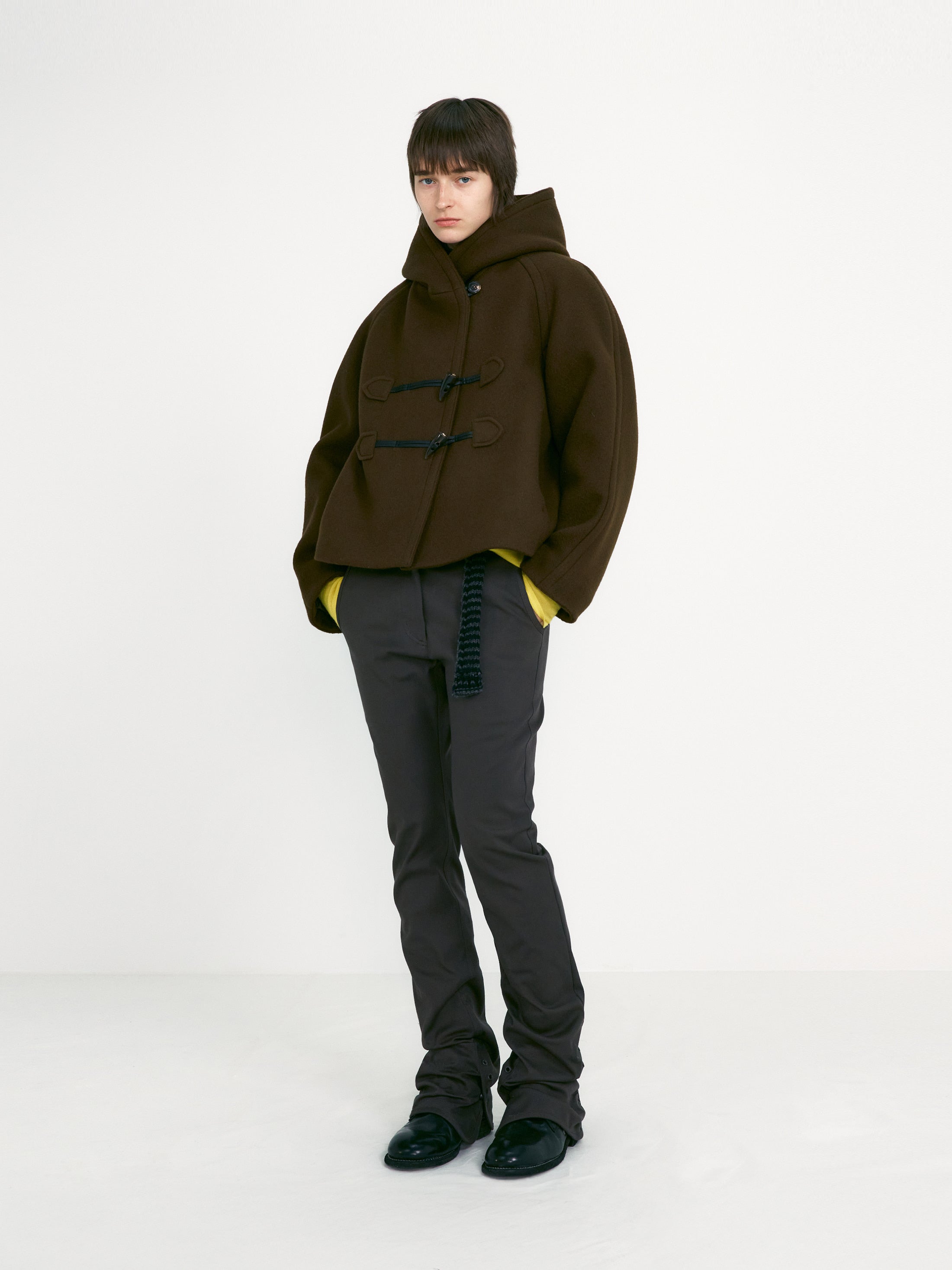 [low_classic] Duffle Short Coat
Khaki Brown