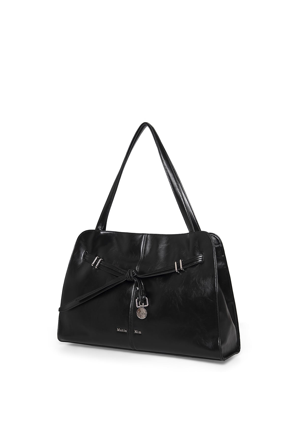 Matinkim Drop Tail Mellow Big Shoulder Bag IN Black