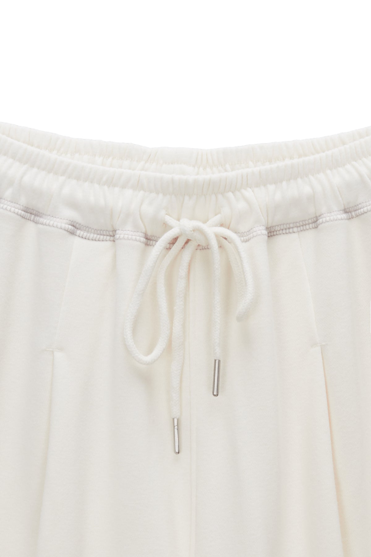 Matinkim Stitch Label Half Sweatshorts IN Ivory