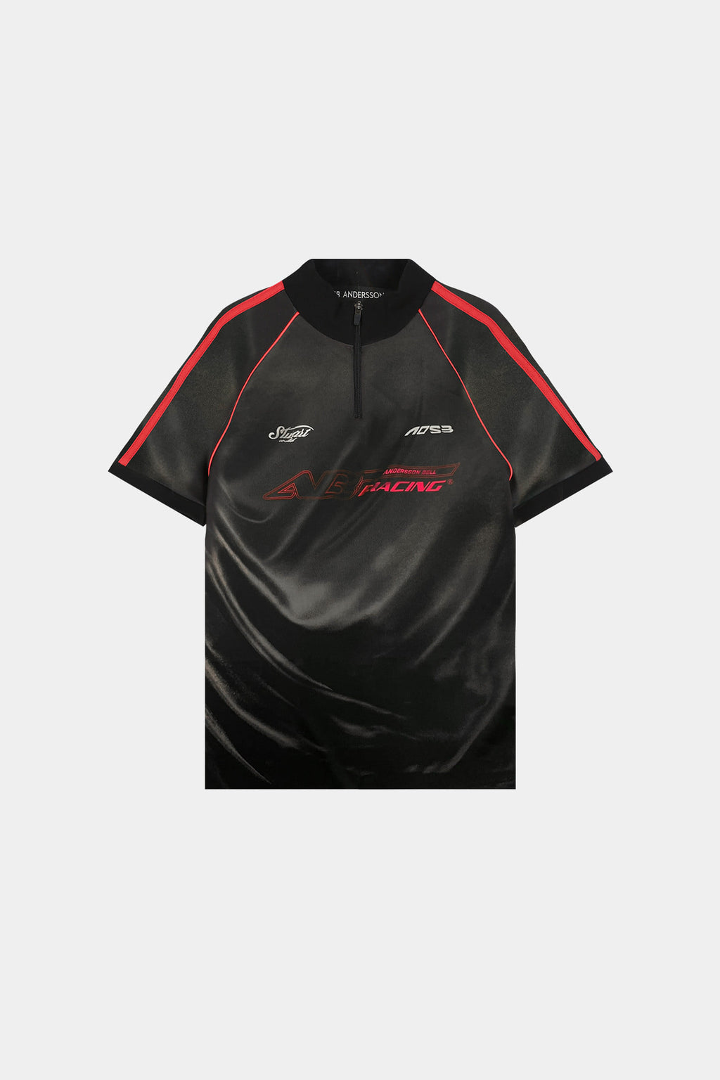 Andersson Bell Printed Racing Zip-UP Top