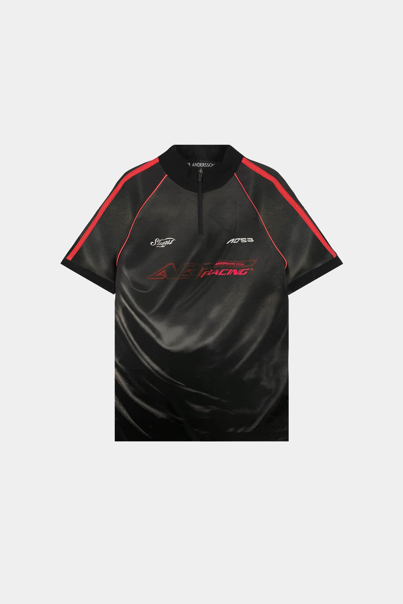 Andersson Bell Printed Racing Zip-UP Top