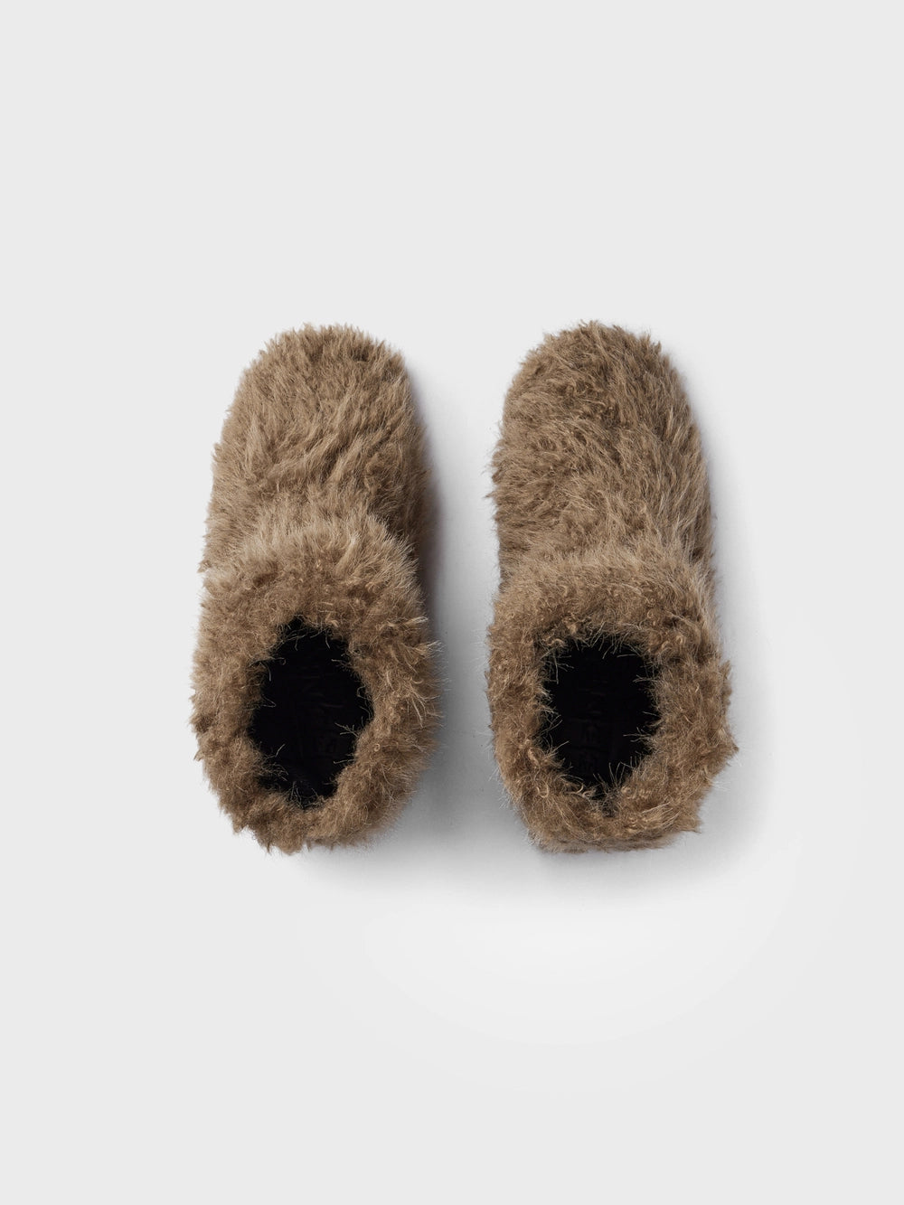 EENK Faux Fur Ankle Boots - Camel