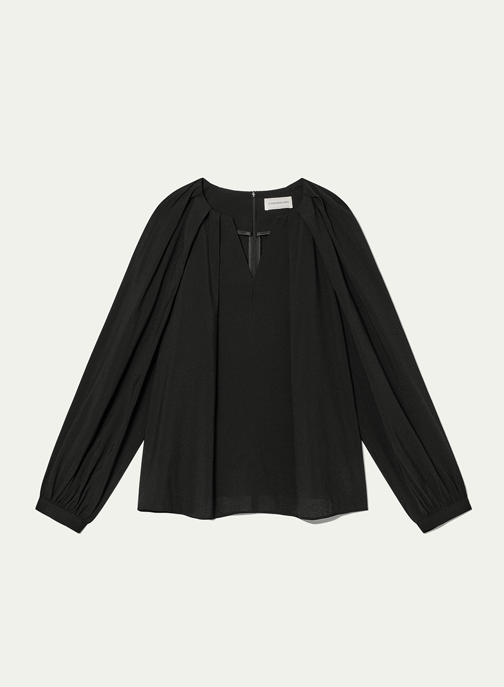 Kindersalmon Scabra Blouse Black