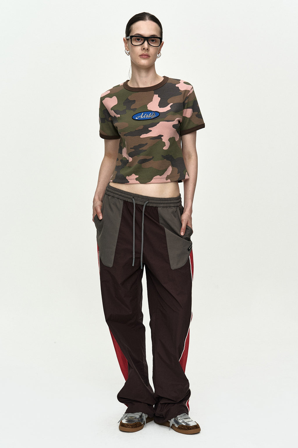 Andersson Bell (Essential) Camouflage Baby Ringer T-Shirt Camouflage)