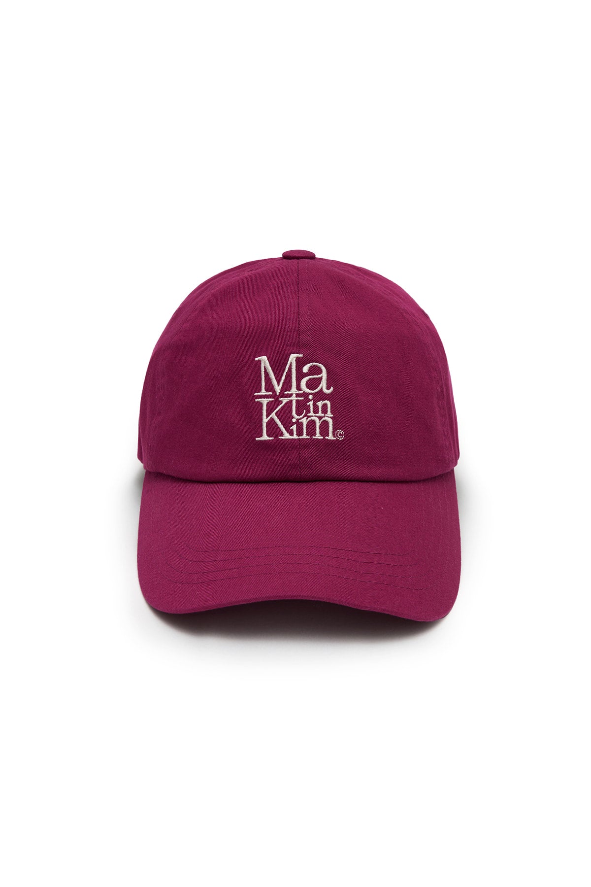 Matinkim Matin Kim Matin Block Logo Ball Cap IN Violet