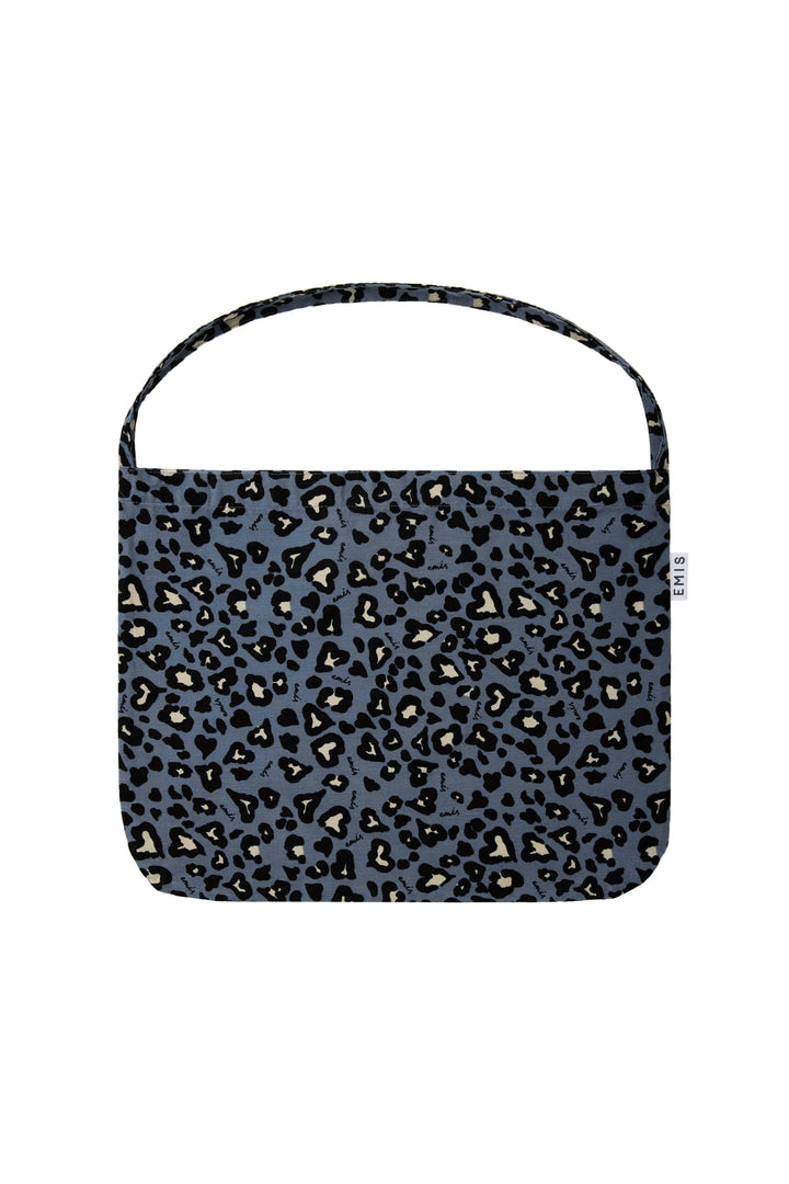Emis Corduroy EMIS Leopard Eco Bag-Blue