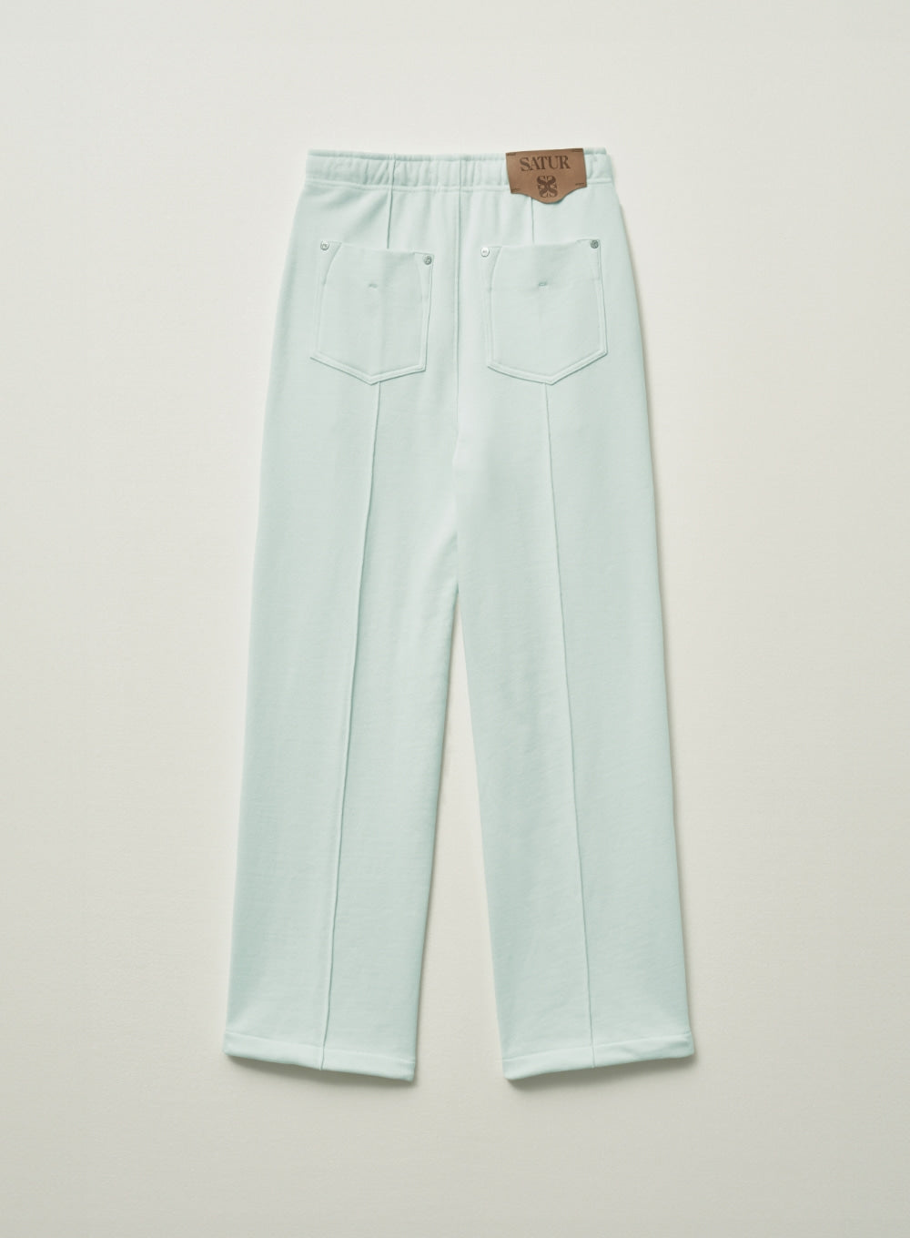 [satur] (W) Etna Lounge Straight Sweatpants - Ice Blue