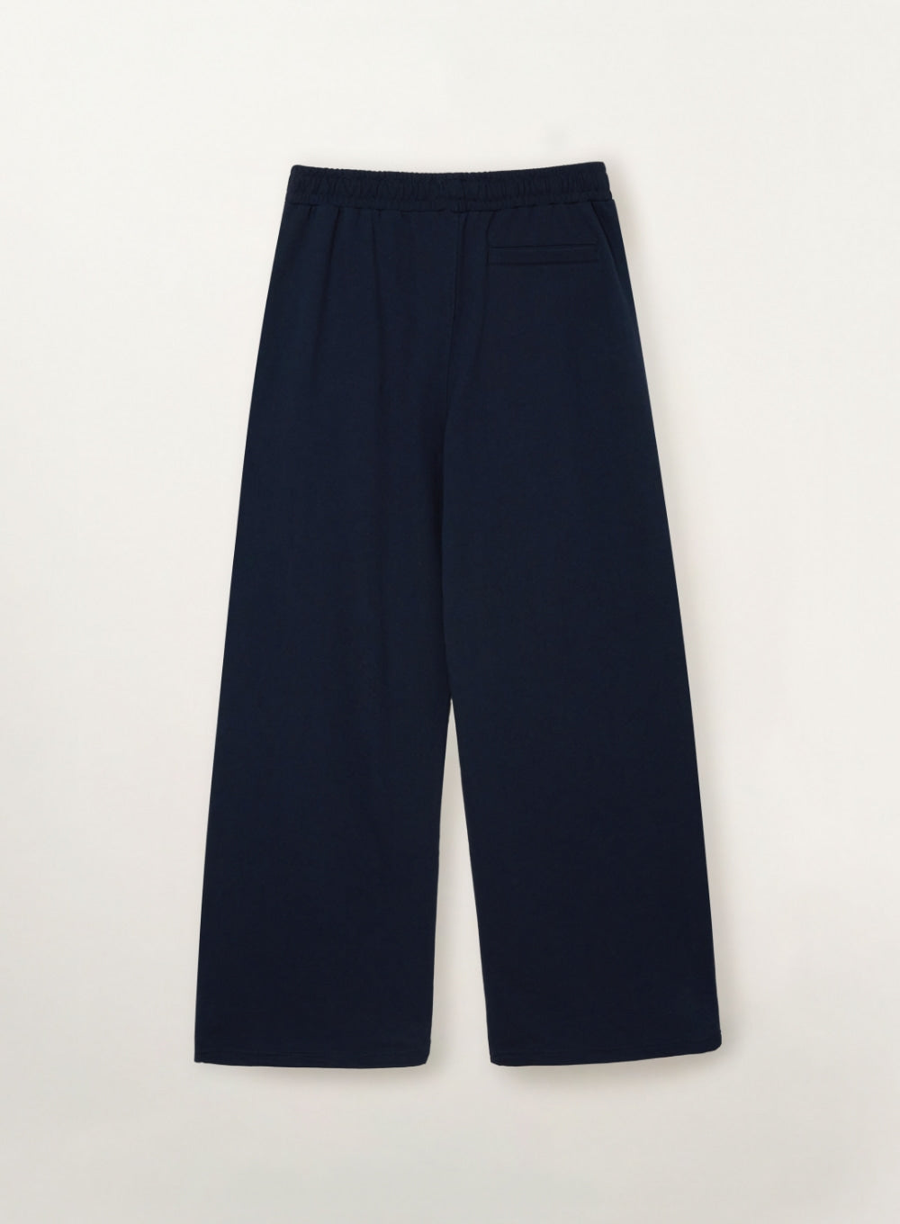 [satur] (W) Loren Small Logo Light Weight Sweatpants - Navy