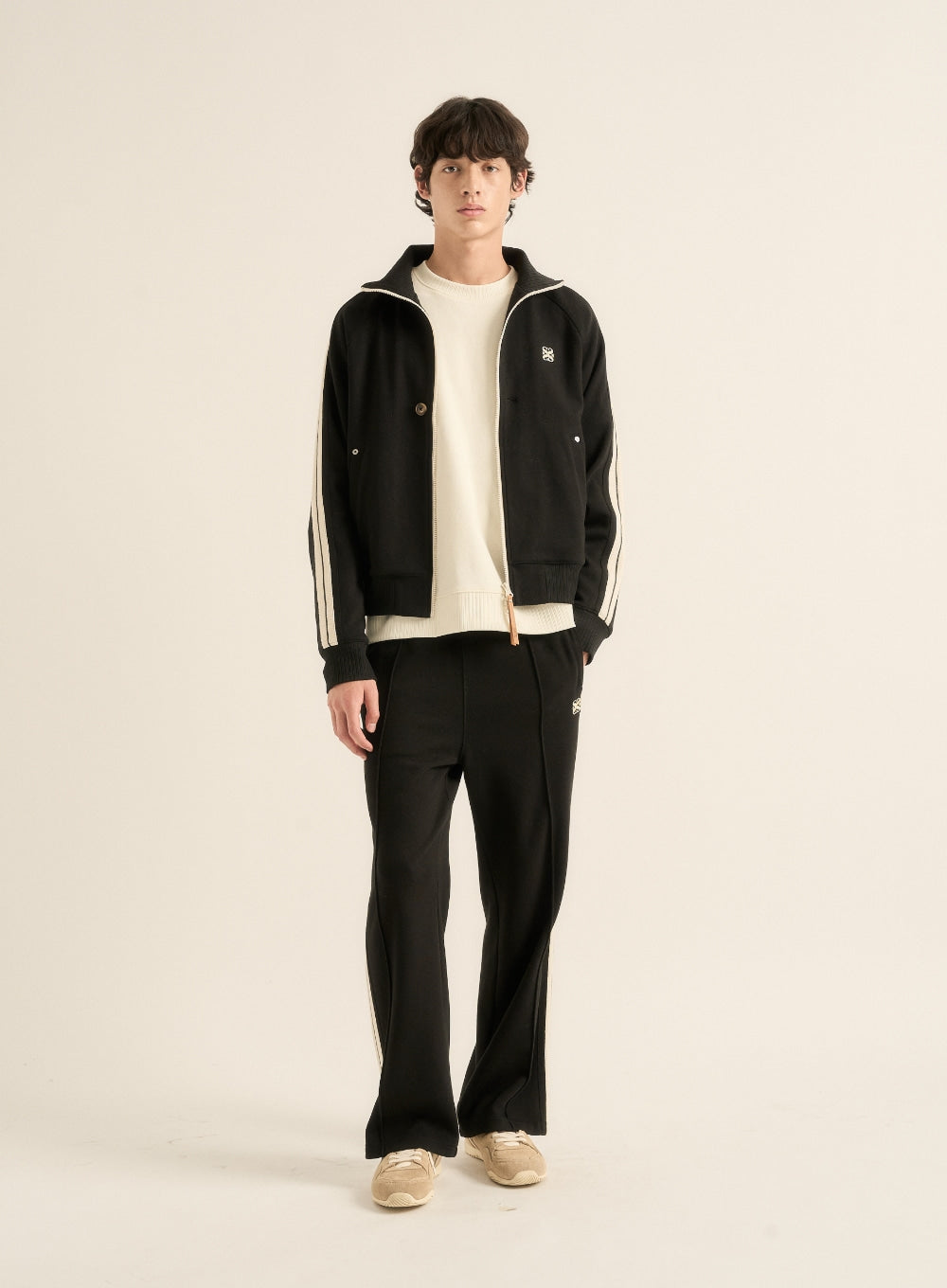 [satur] Lawton All Day Track Pants - Caviar Black