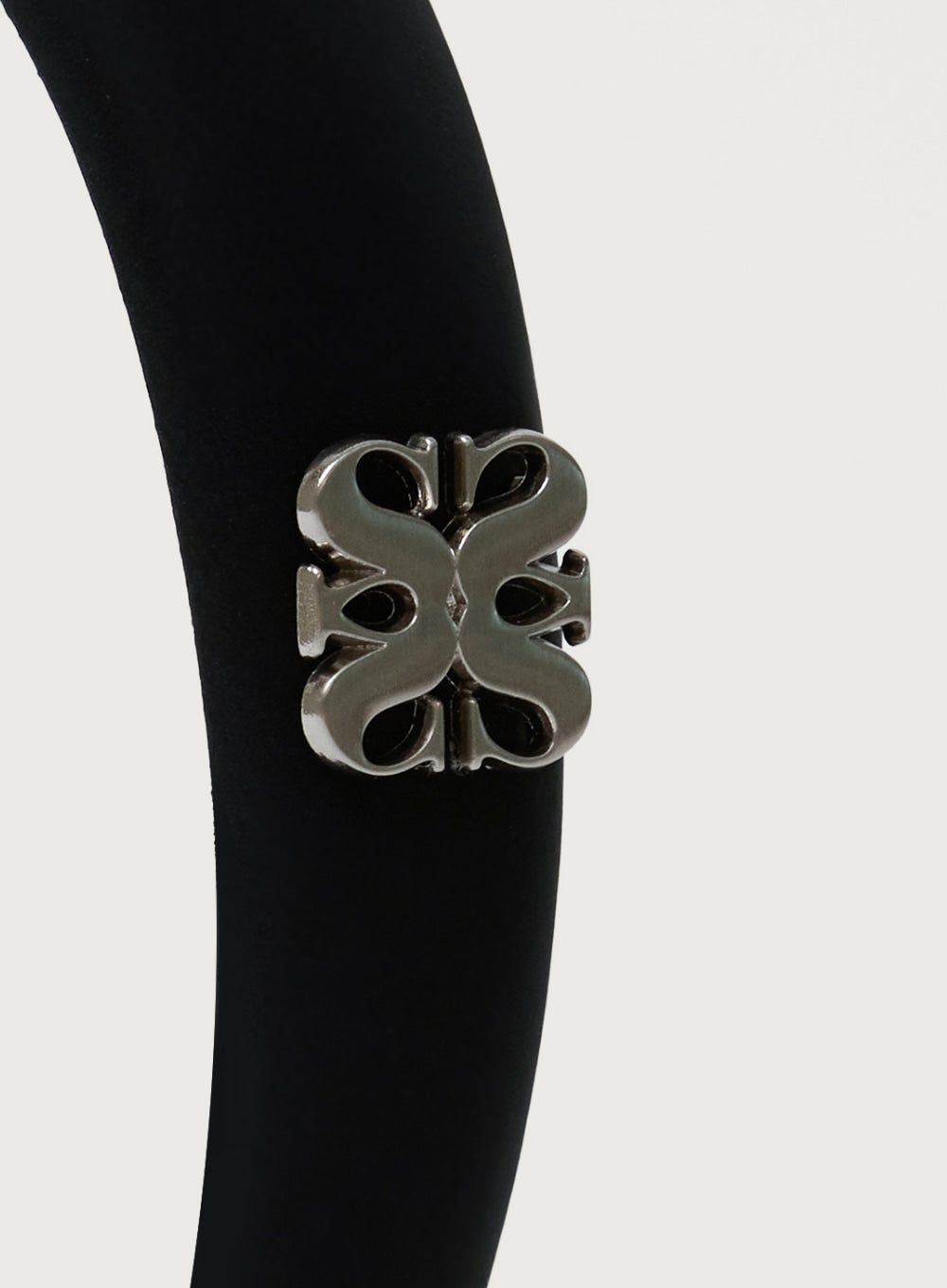 [satur] (W) Symbol Logo Hairband - Black