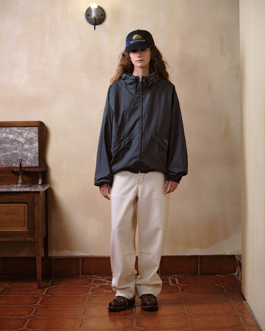 Travel Hooded Jacket_Blue