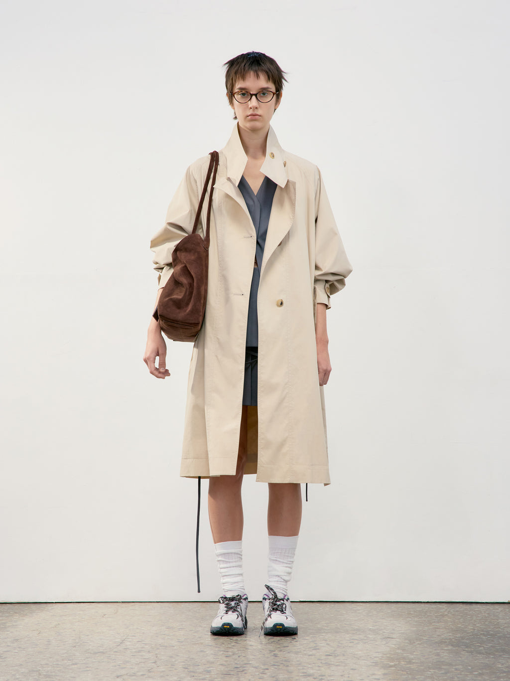 [Low Classic] Haricot Bag_Brown Suede