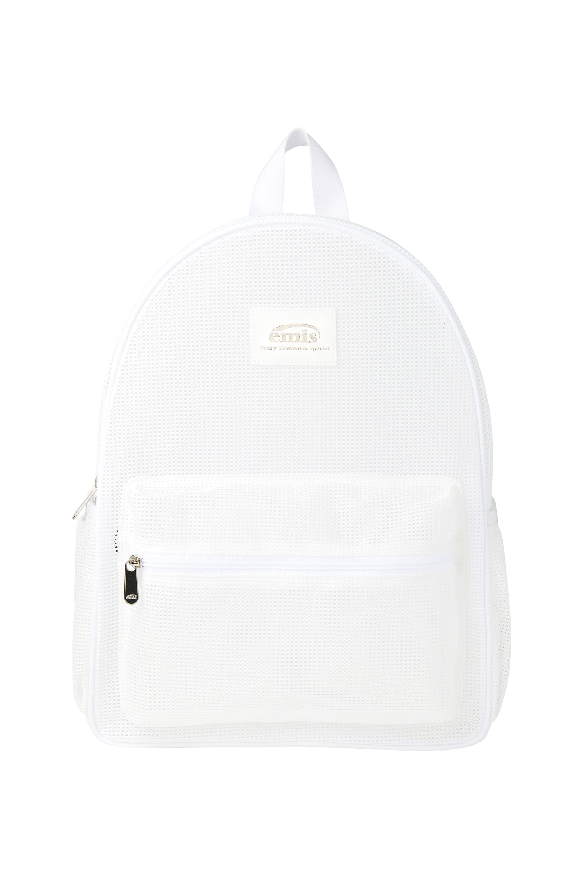 MESH BACKPACK-WHITE
