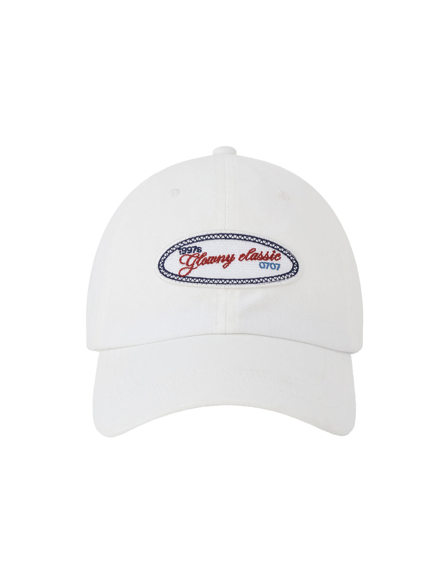 GLOWNY G Patch Cap (White)