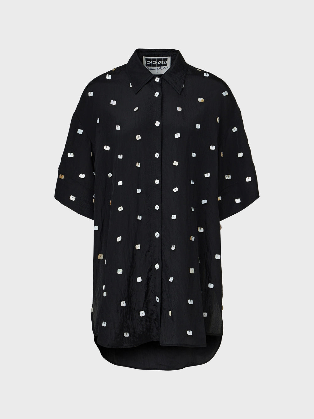 EENK Mother of Pearl Classic Shirt – Black