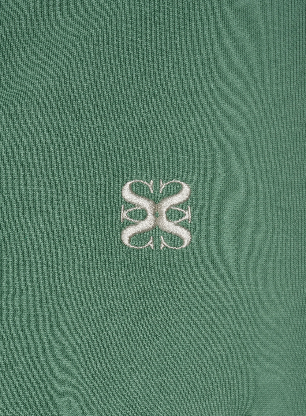 [satur] (W) Teo Cotton All Day Hood Zip-Up - Sage Green