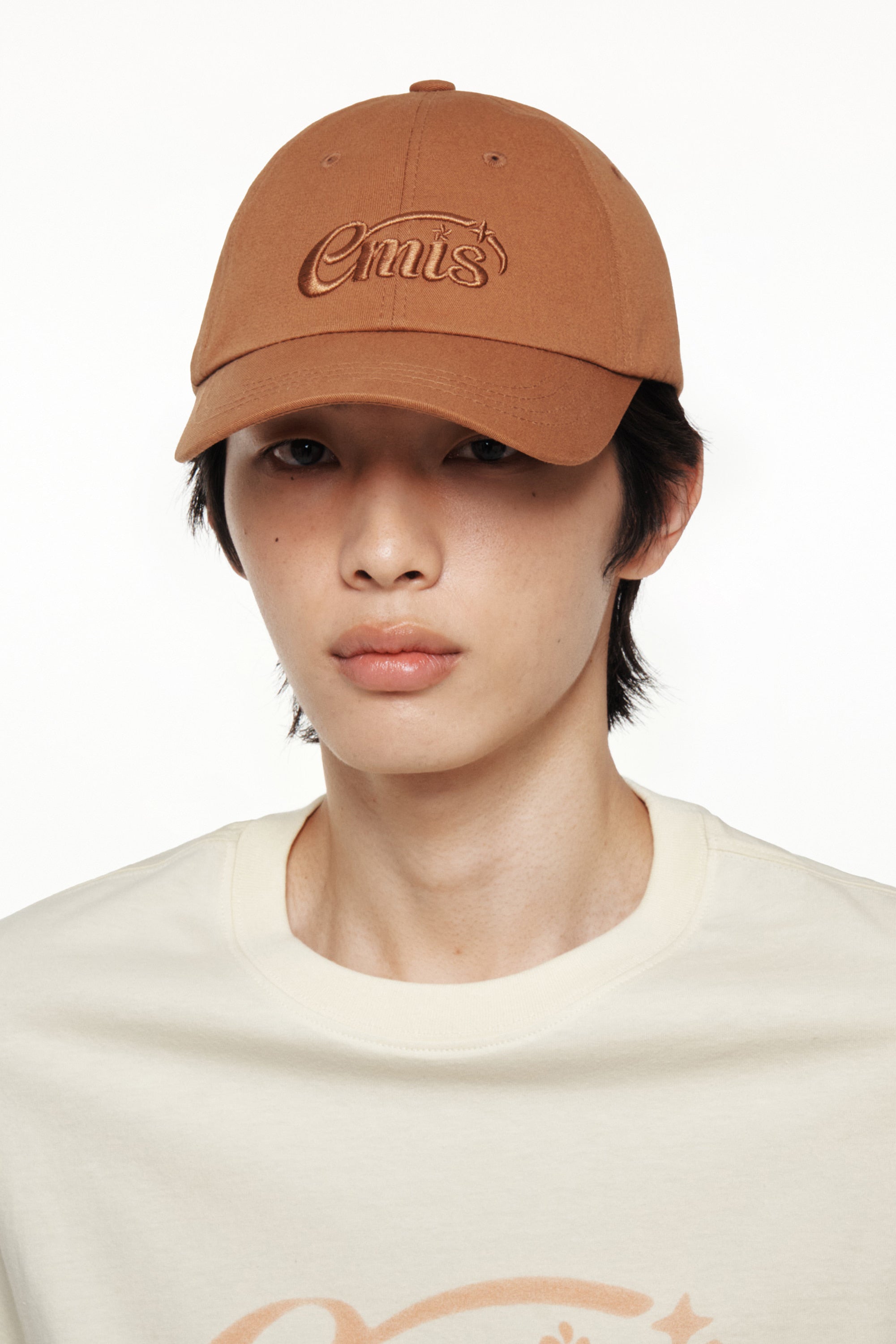 Emis Halo Logo Ball Cap-Brown